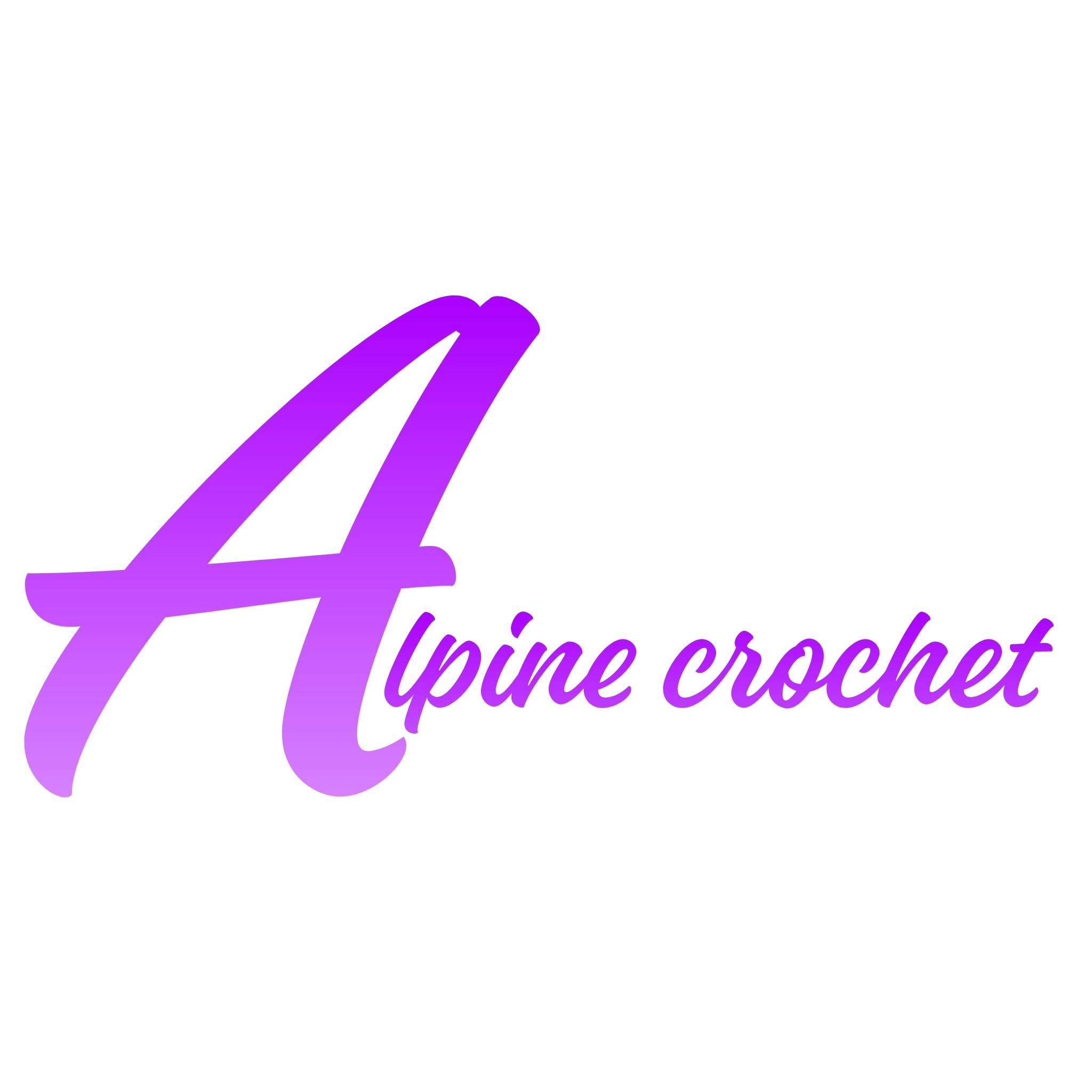 Alpine Crochet Logo